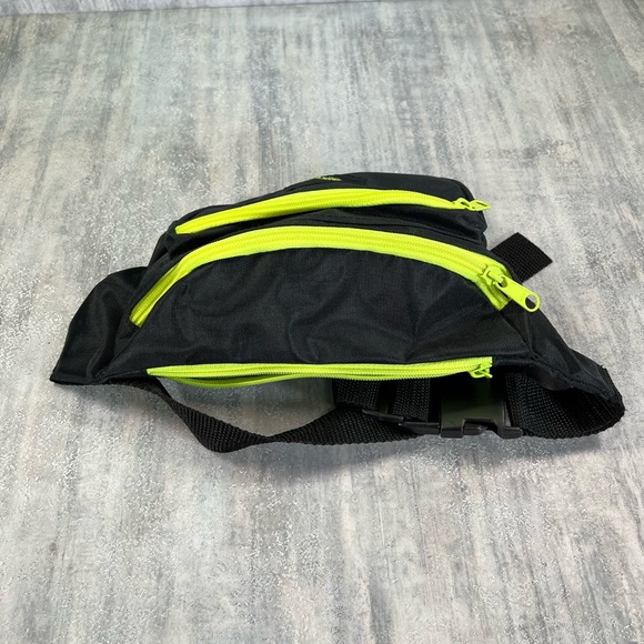 Vintage Lynx Fanny Pack Hip Sack Neon Retro Bag Change Coin Travel Waist - Picture 4 of 6